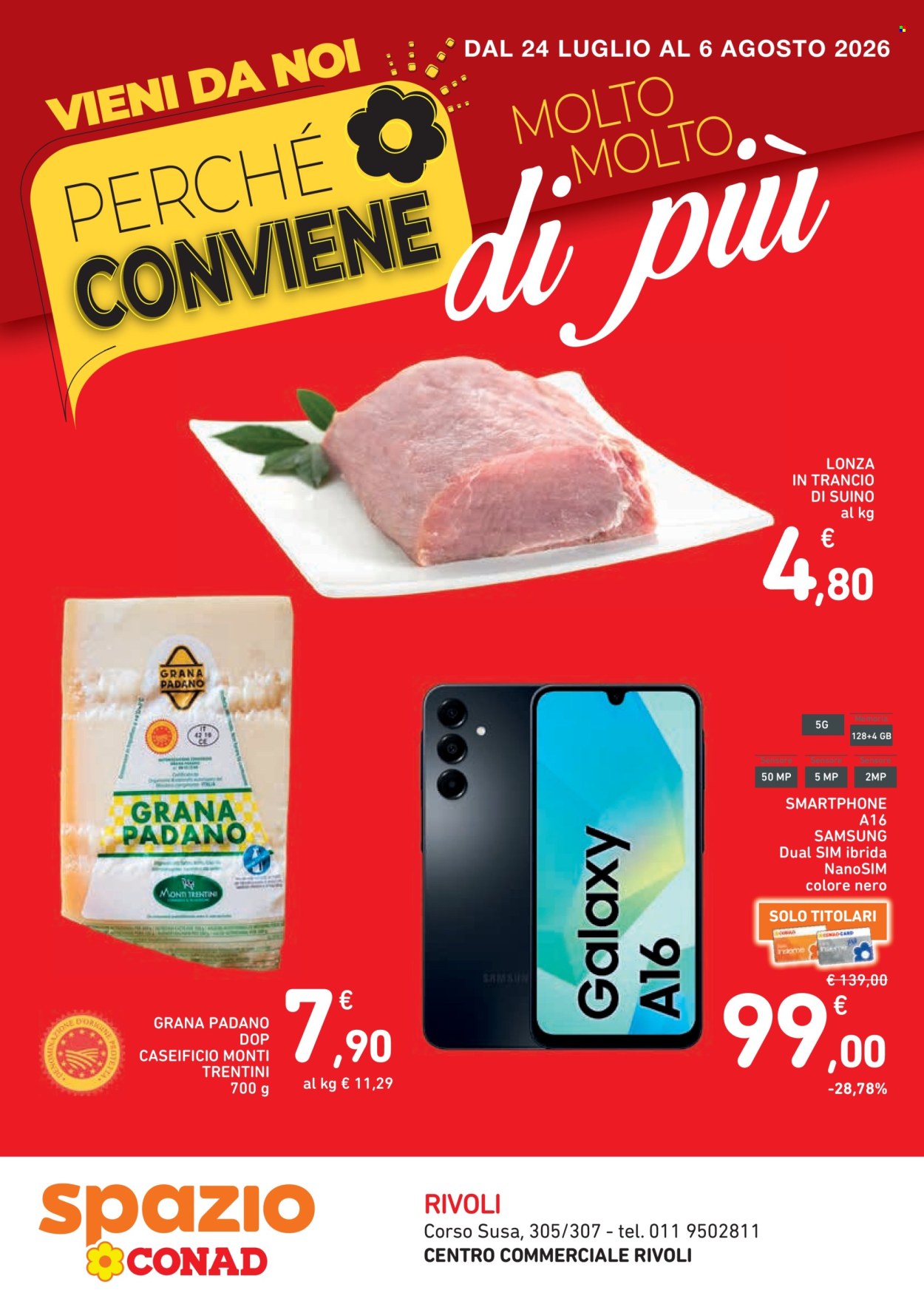 Volantino Spazio Conad - 24/7/2026 - 6/8/2026. Pagina 1