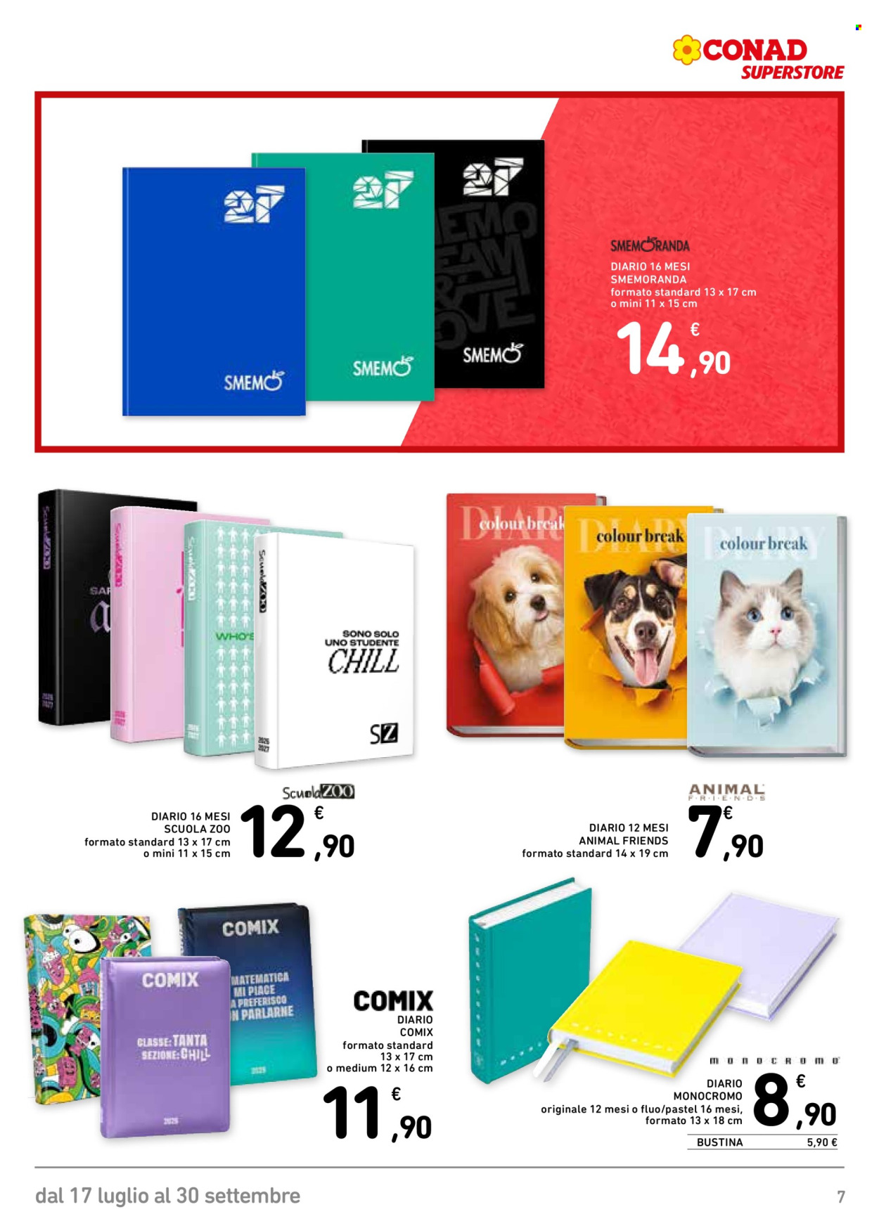Leták Conad Superstore - 17.7.2026 - 30.9.2026. Strana 7