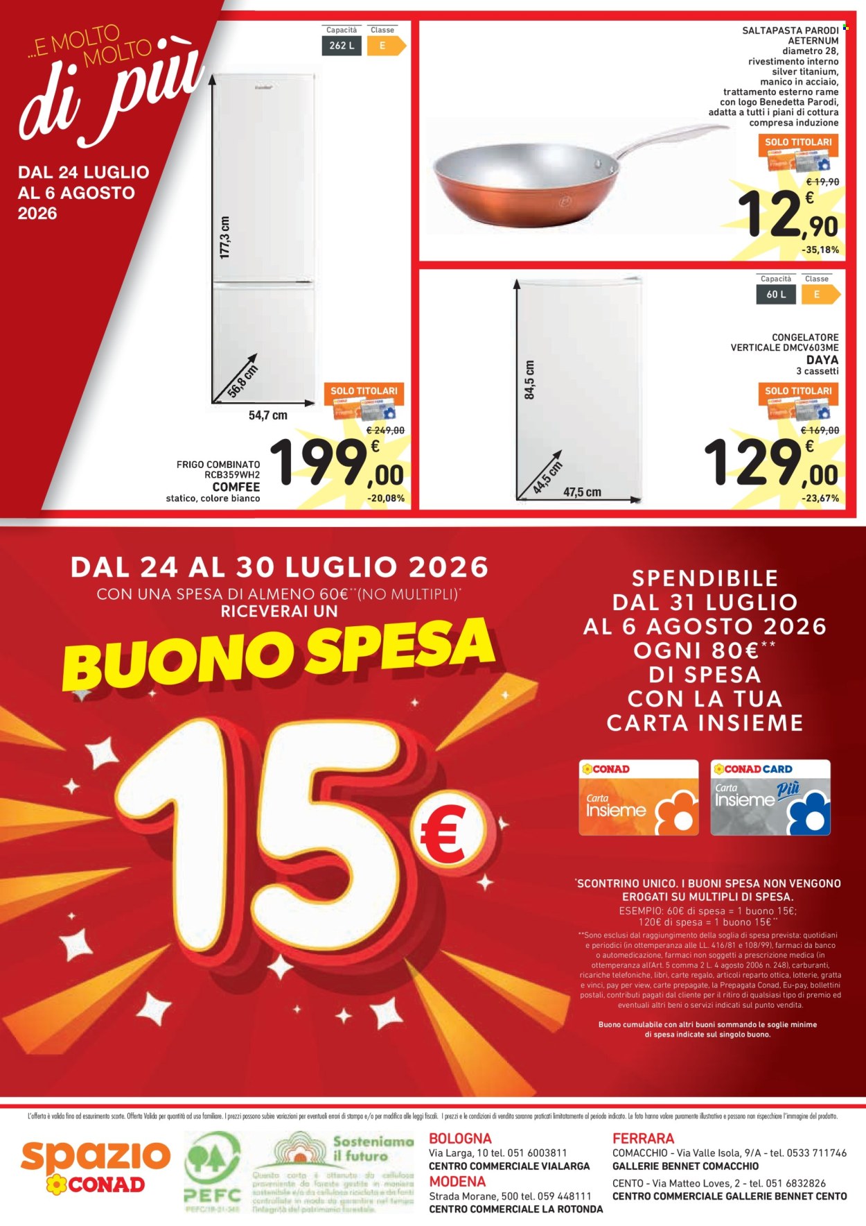 Volantino Spazio Conad - 24/7/2026 - 6/8/2026. Pagina 4