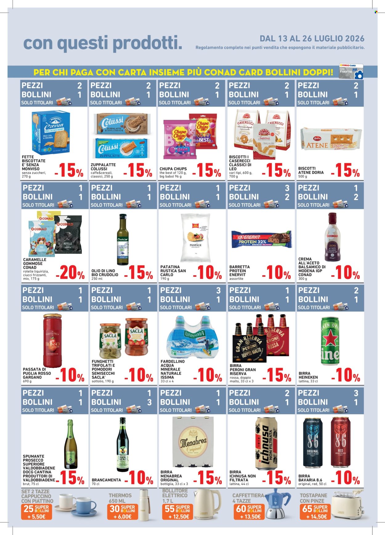 Volantino Conad - 13/7/2026 - 26/7/2026. Pagina 3