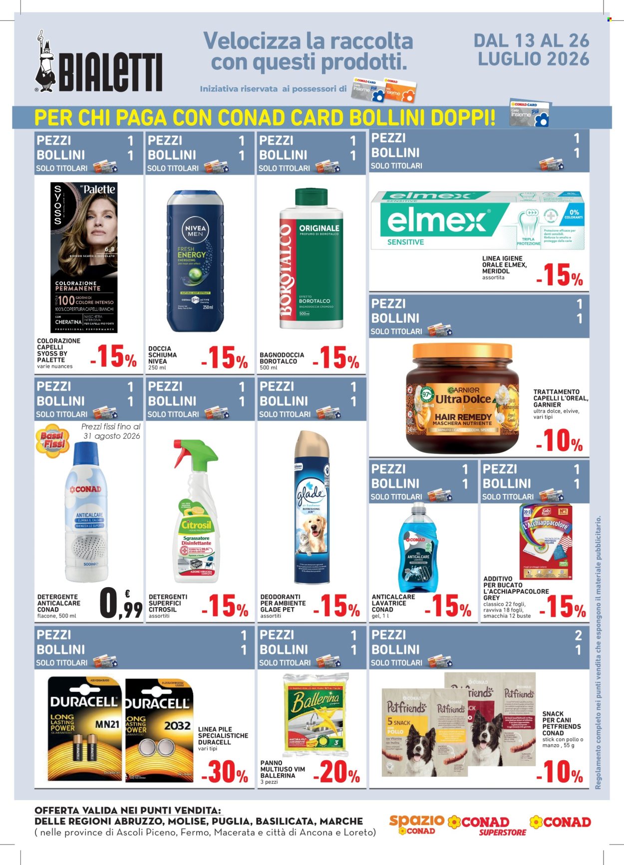 Volantino Conad - 13/7/2026 - 26/7/2026. Pagina 4