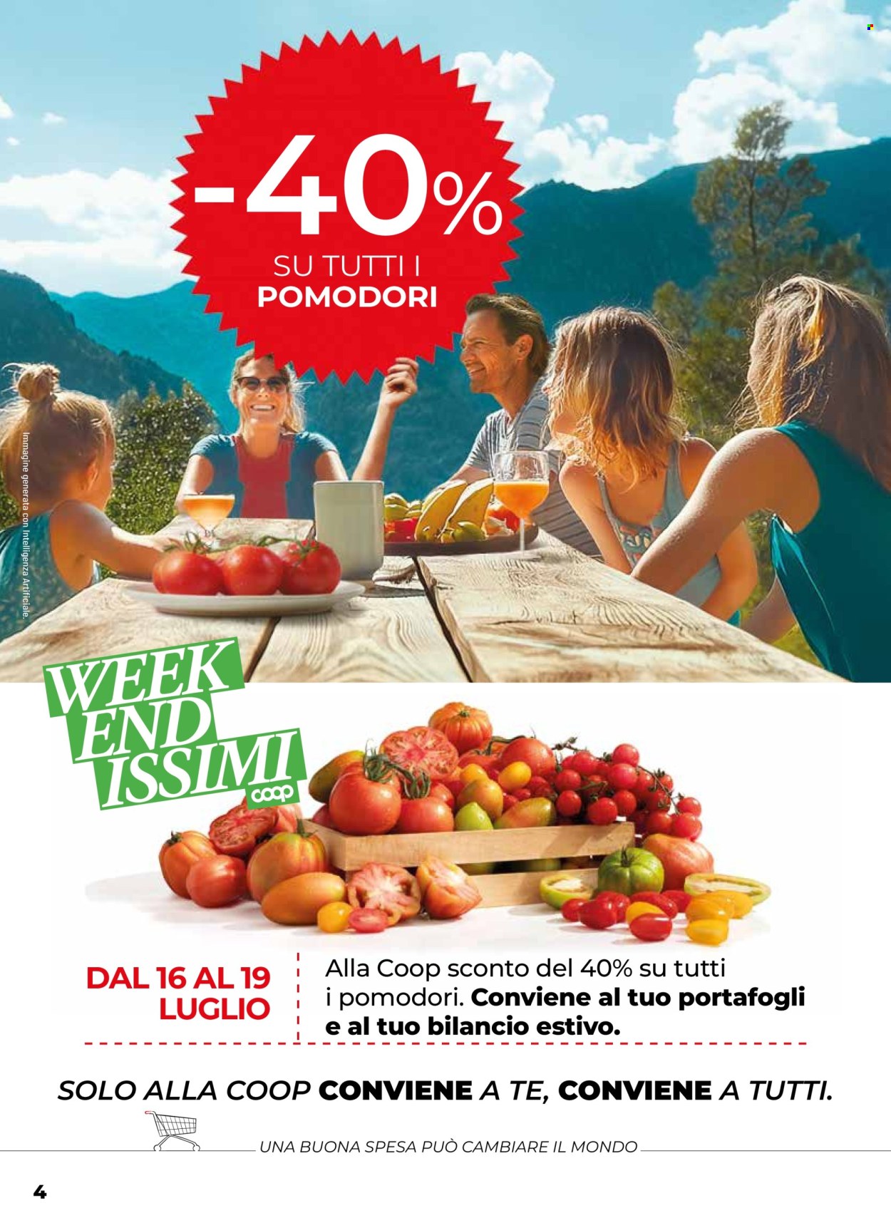 Volantino Coop - 16/7/2026 - 29/7/2026. Pagina 4