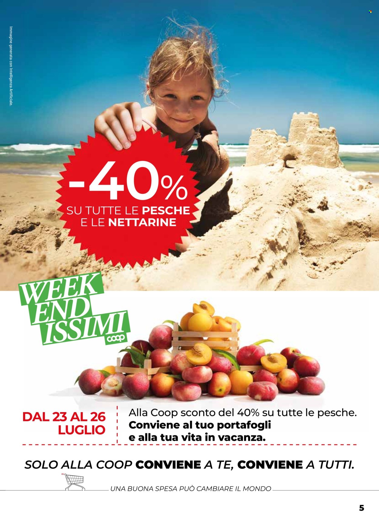 Volantino Coop - 16/7/2026 - 29/7/2026. Pagina 5