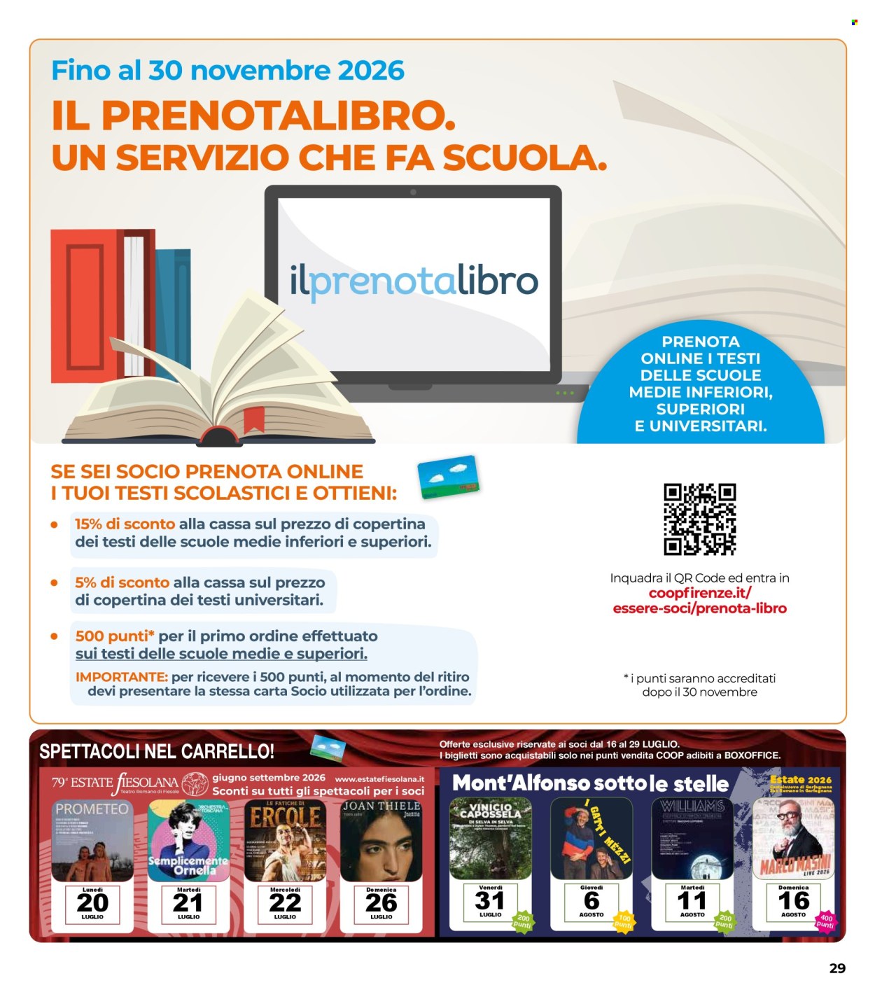 Volantino Coop - 16/7/2026 - 29/7/2026. Pagina 29