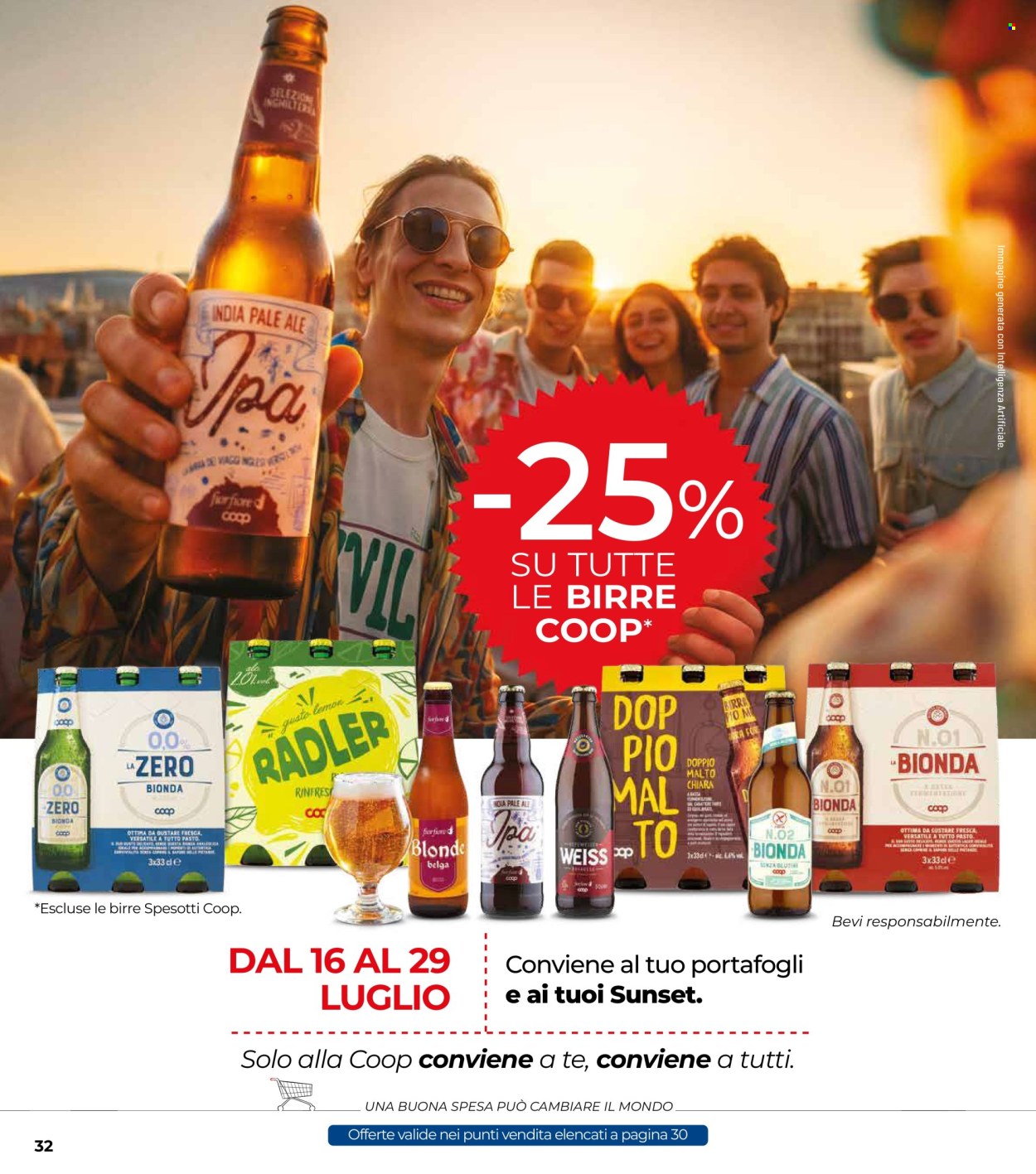 Volantino Coop - 16/7/2026 - 29/7/2026. Pagina 32