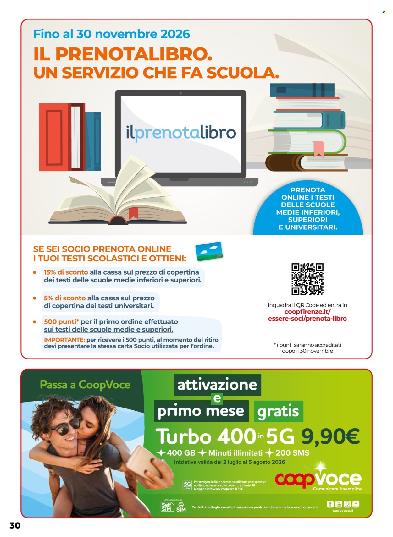 Volantino Coop - 16/7/2026 - 29/7/2026. Pagina 30