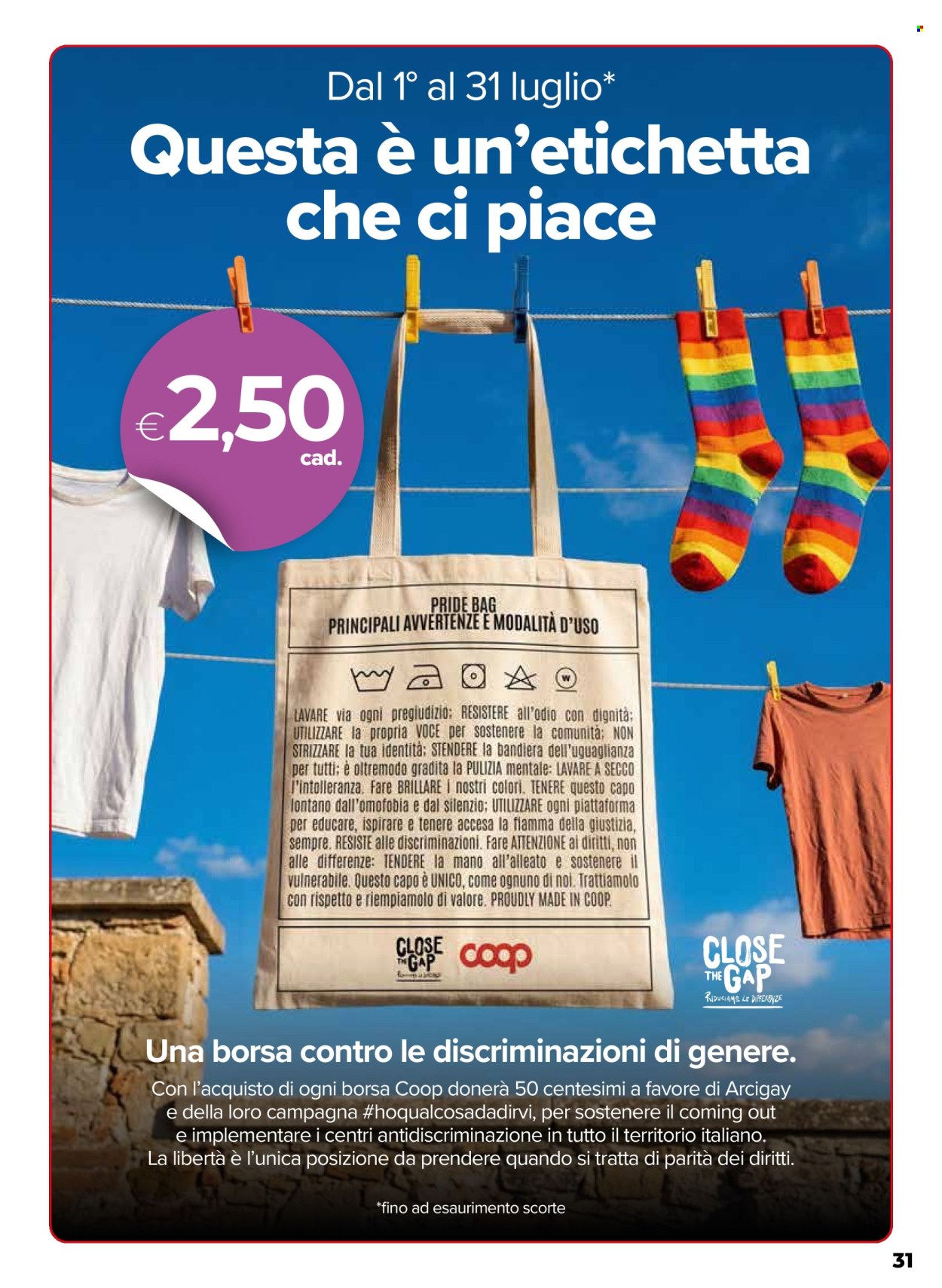 Volantino Coop - 16/7/2026 - 29/7/2026. Pagina 31