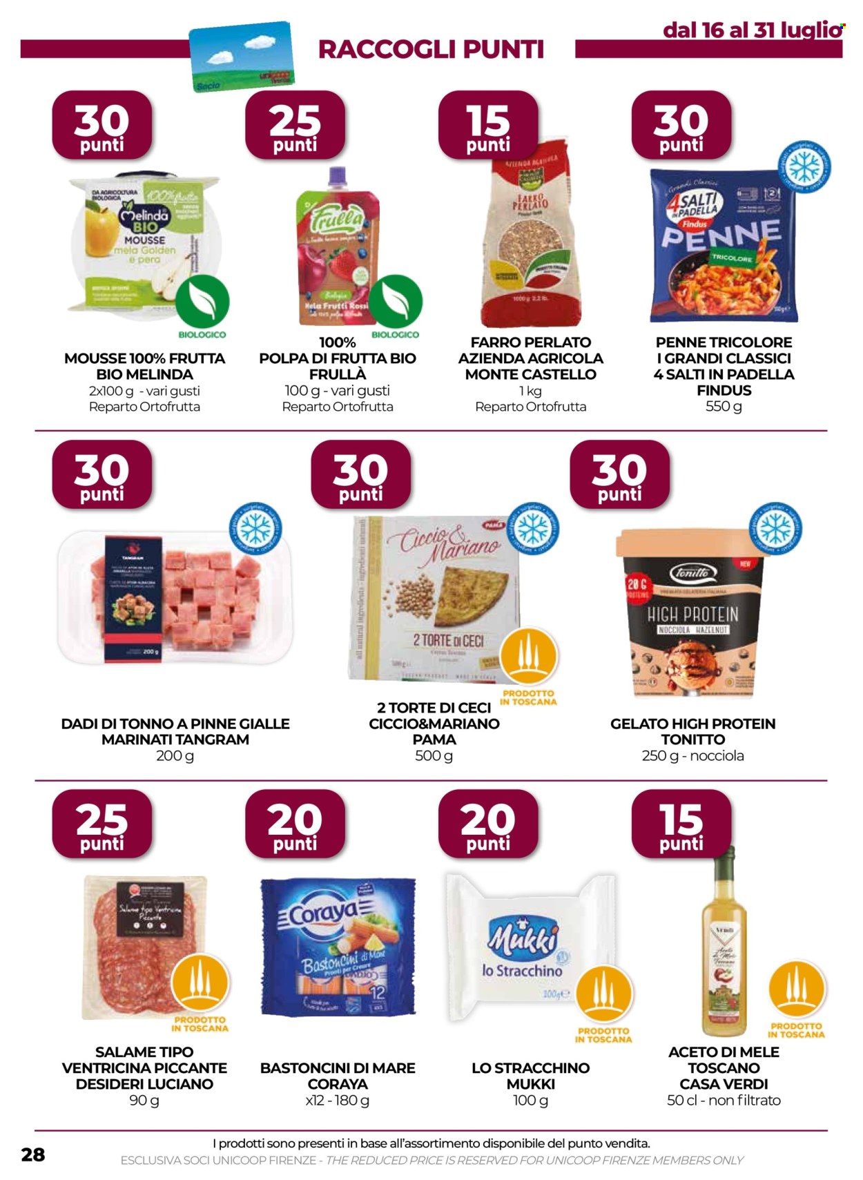 Volantino Coop - 16/7/2026 - 29/7/2026. Pagina 28