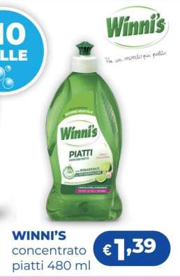 WINNI’S concentrato piatti 480 ml