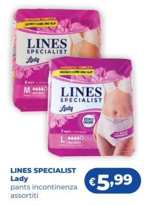 LINES SPECIALIST LADY
