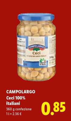 CAMPOLARGO Ceci 100% italiani