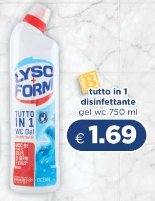 LYSO FORM TUTTO IN 1 WC Gel