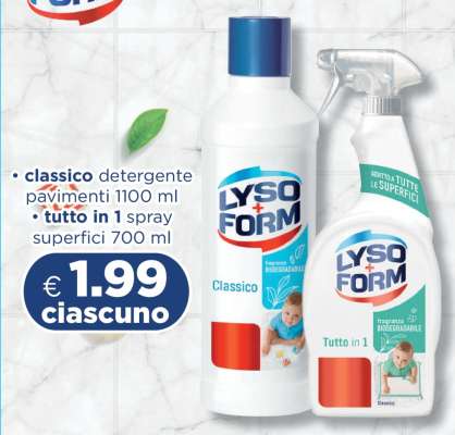 LYSO FORM Classico / Tutto in 1