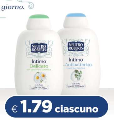 Neutro Roberts Intimo Delicato e Antibatterico