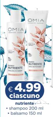 OMIA Shampoo e Balsamo Nutriente
