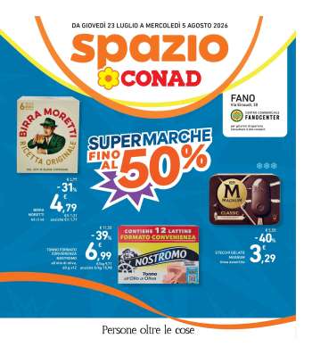 Volantino Spazio Conad - 23/7/2026 - 5/8/2026.
