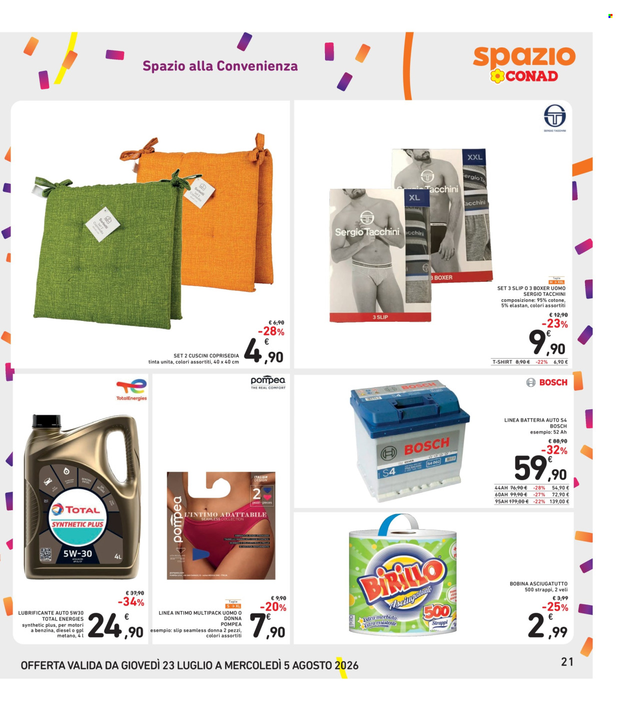 Volantino Spazio Conad - 23/7/2026 - 5/8/2026. Pagina 21