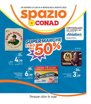 Volantino Spazio Conad - 23/7/2026 - 5/8/2026.