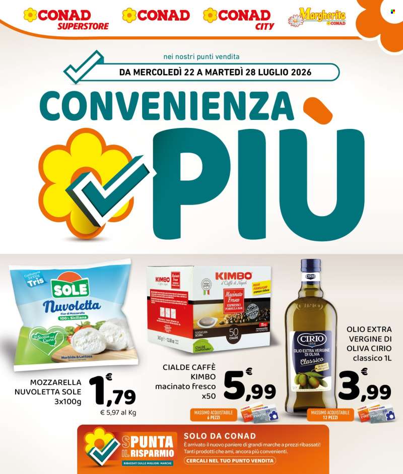 Volantino Conad - 22/7/2026 - 28/7/2026.