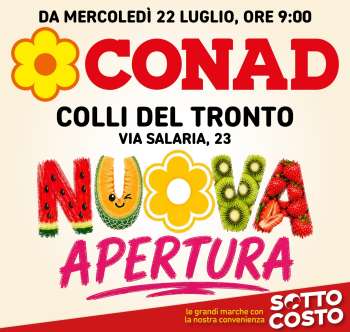 Volantino Conad - 22/7/2026 - 31/7/2026.