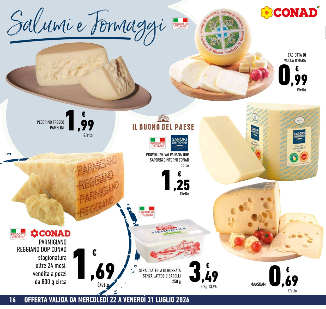 Volantino Conad - 22/7/2026 - 31/7/2026. Pagina 16