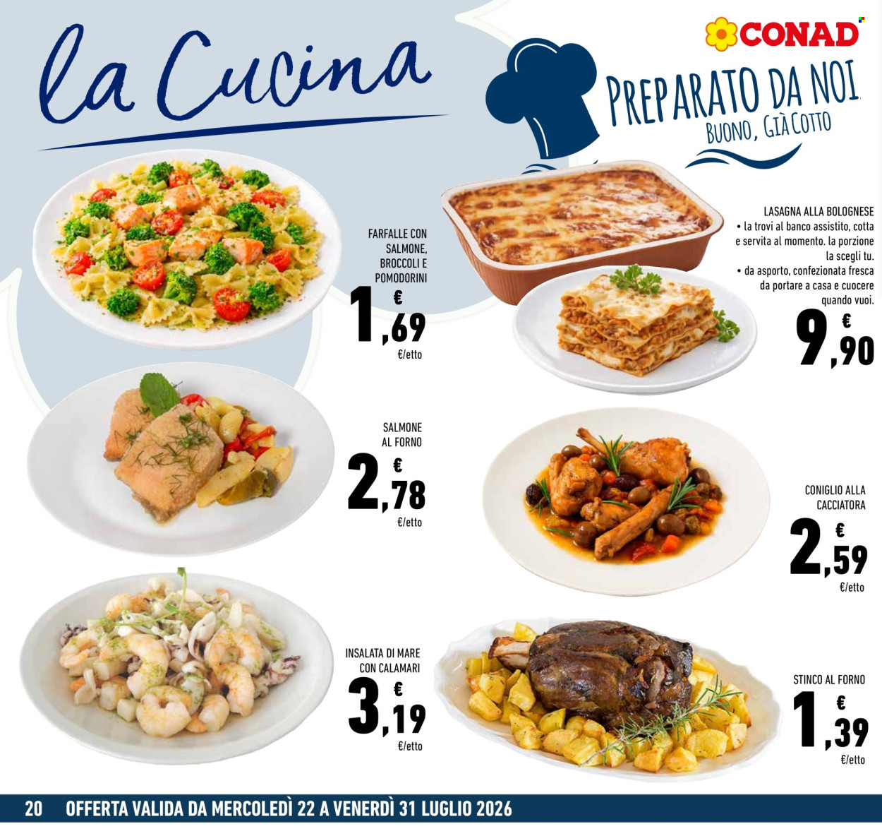 Volantino Conad - 22/7/2026 - 31/7/2026. Pagina 20