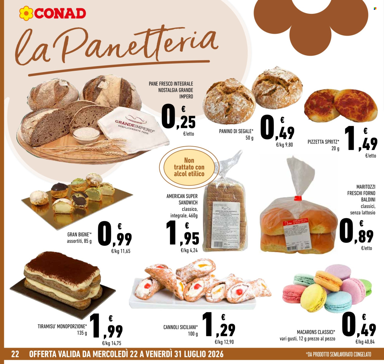 Volantino Conad - 22/7/2026 - 31/7/2026. Pagina 22