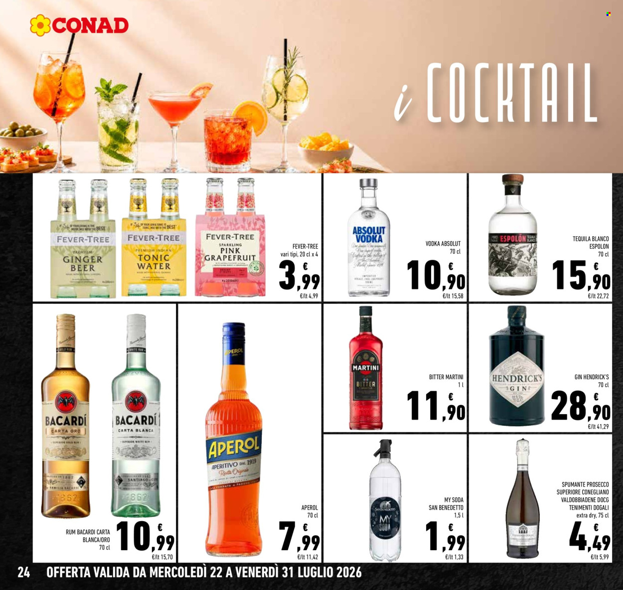 Volantino Conad - 22/7/2026 - 31/7/2026. Pagina 24
