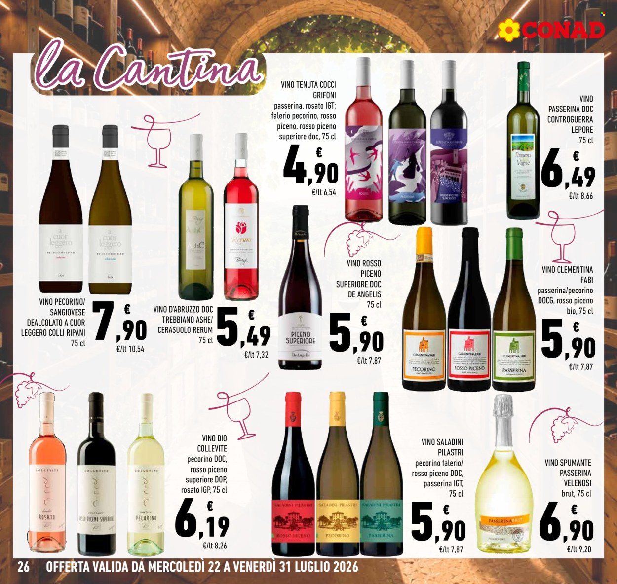Volantino Conad - 22/7/2026 - 31/7/2026. Pagina 26