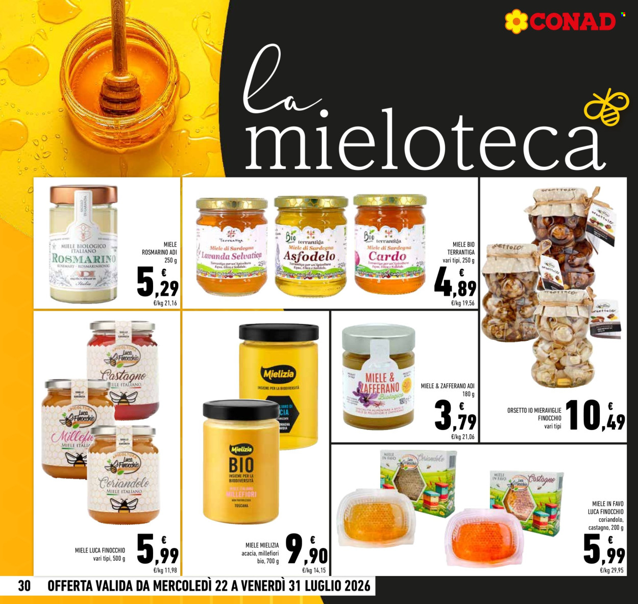 Volantino Conad - 22/7/2026 - 31/7/2026. Pagina 30