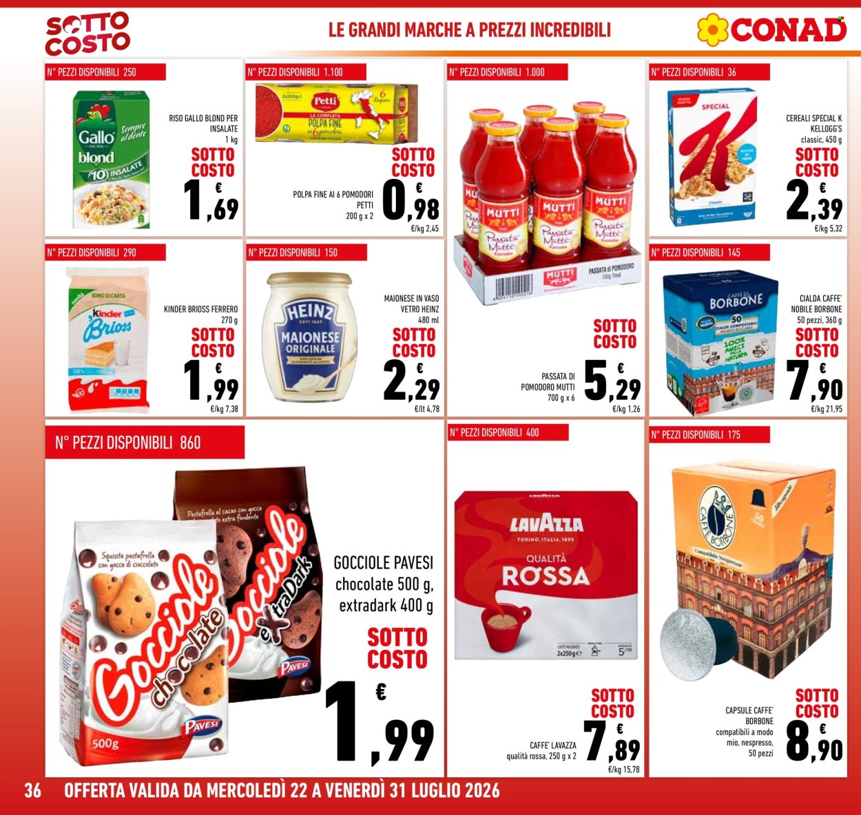 Volantino Conad - 22/7/2026 - 31/7/2026. Pagina 36