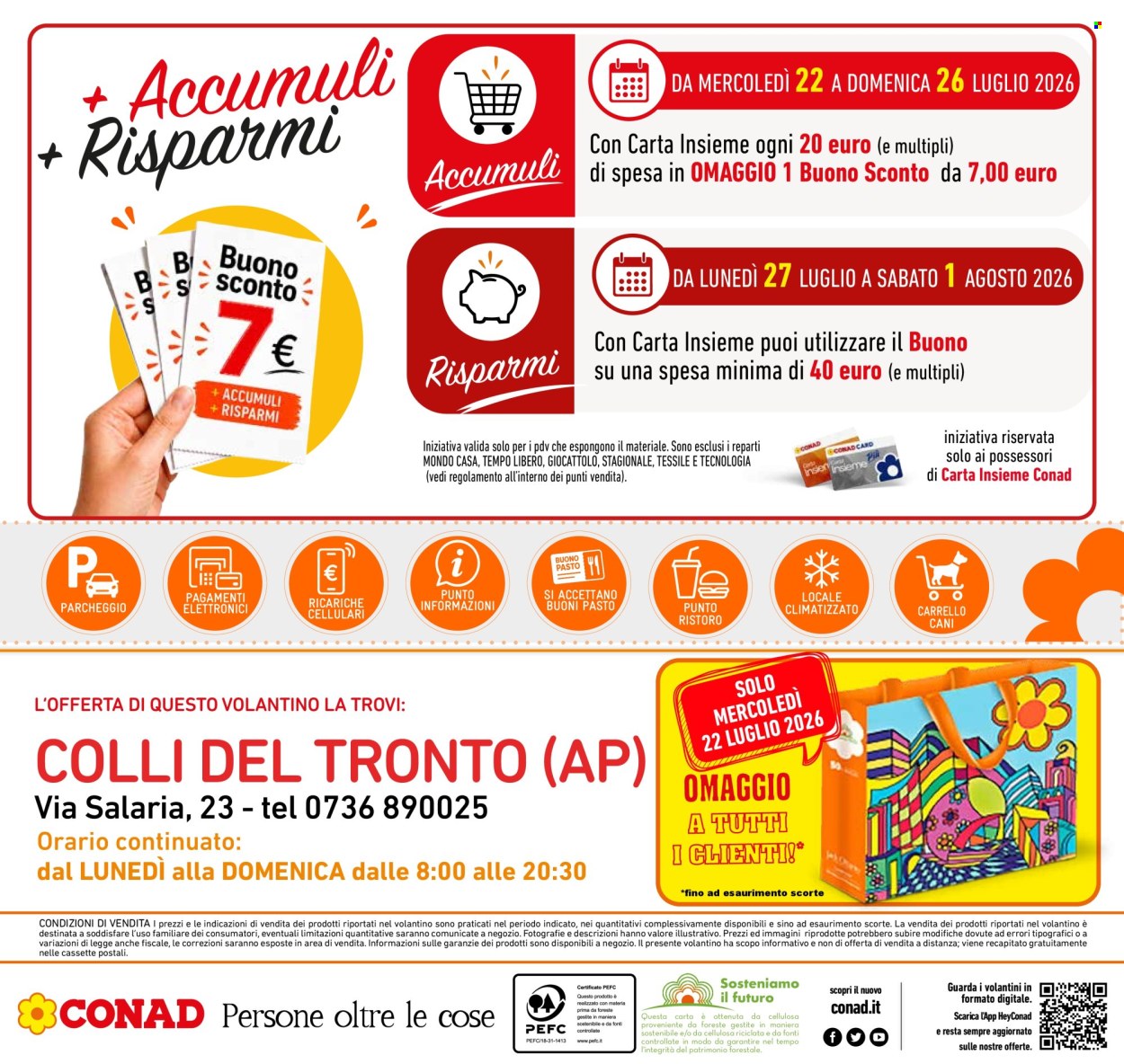 Volantino Conad - 22/7/2026 - 31/7/2026. Pagina 40