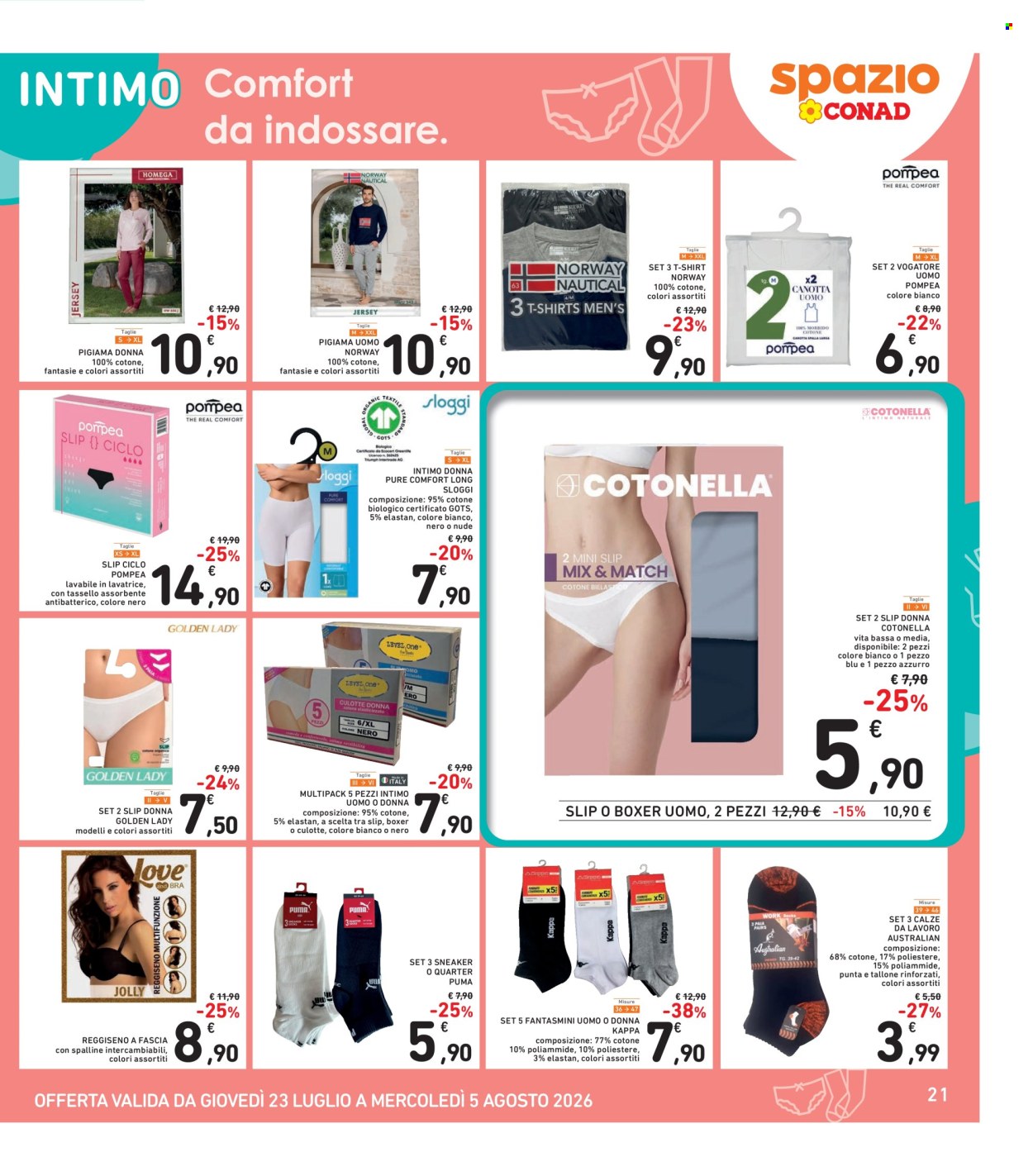 Volantino Spazio Conad - 23/7/2026 - 5/8/2026. Pagina 21