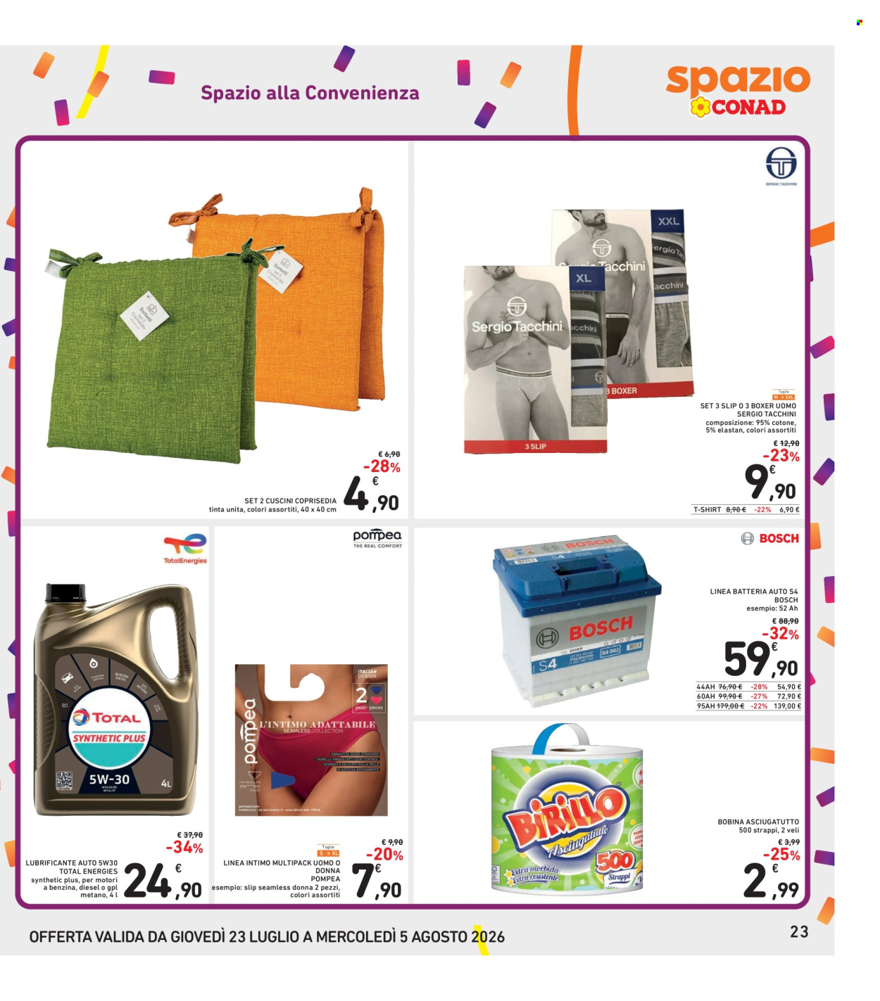 Volantino Spazio Conad - 23/7/2026 - 5/8/2026. Pagina 23