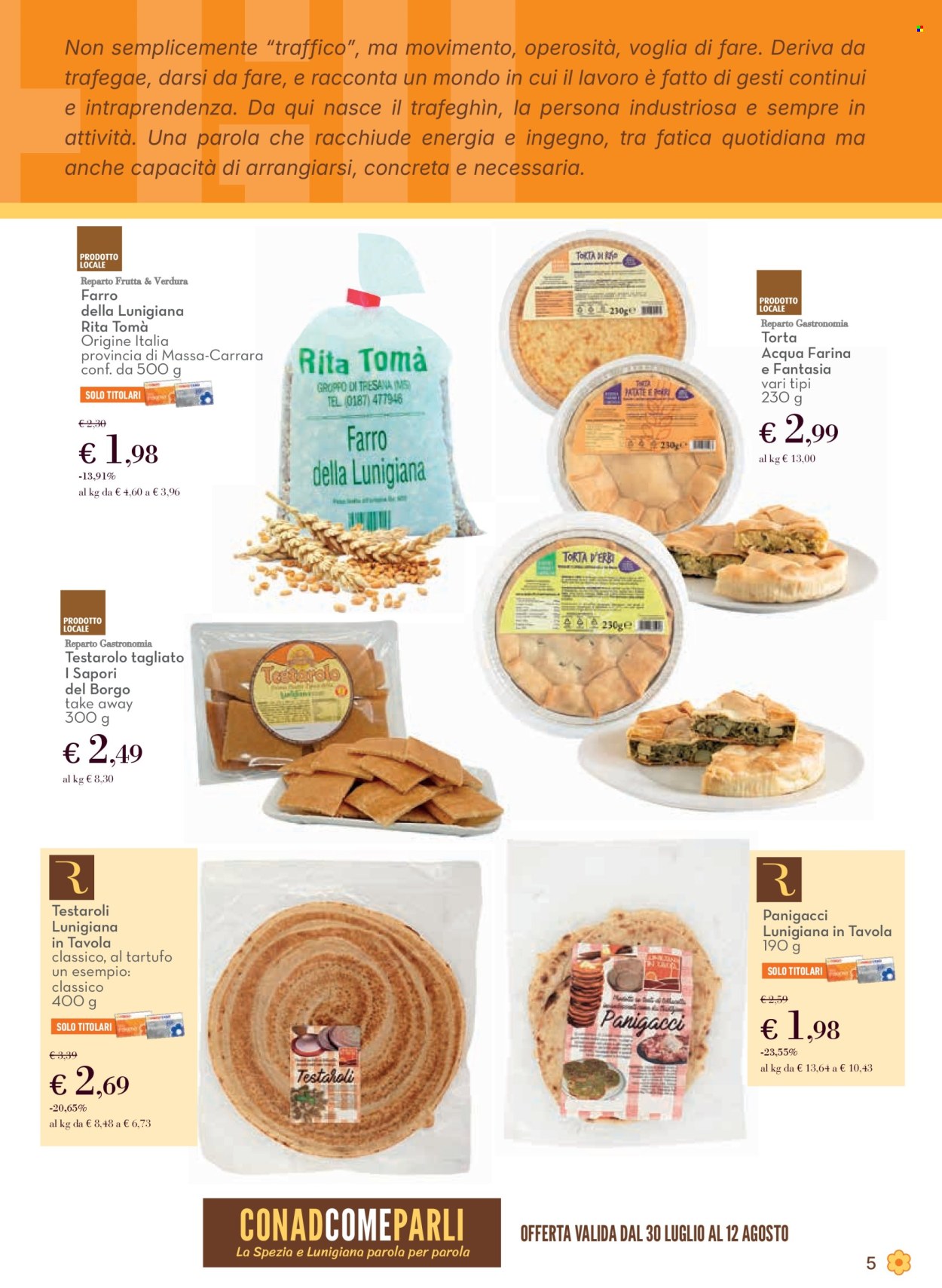Volantino Conad - 30/7/2026 - 12/8/2026. Pagina 5