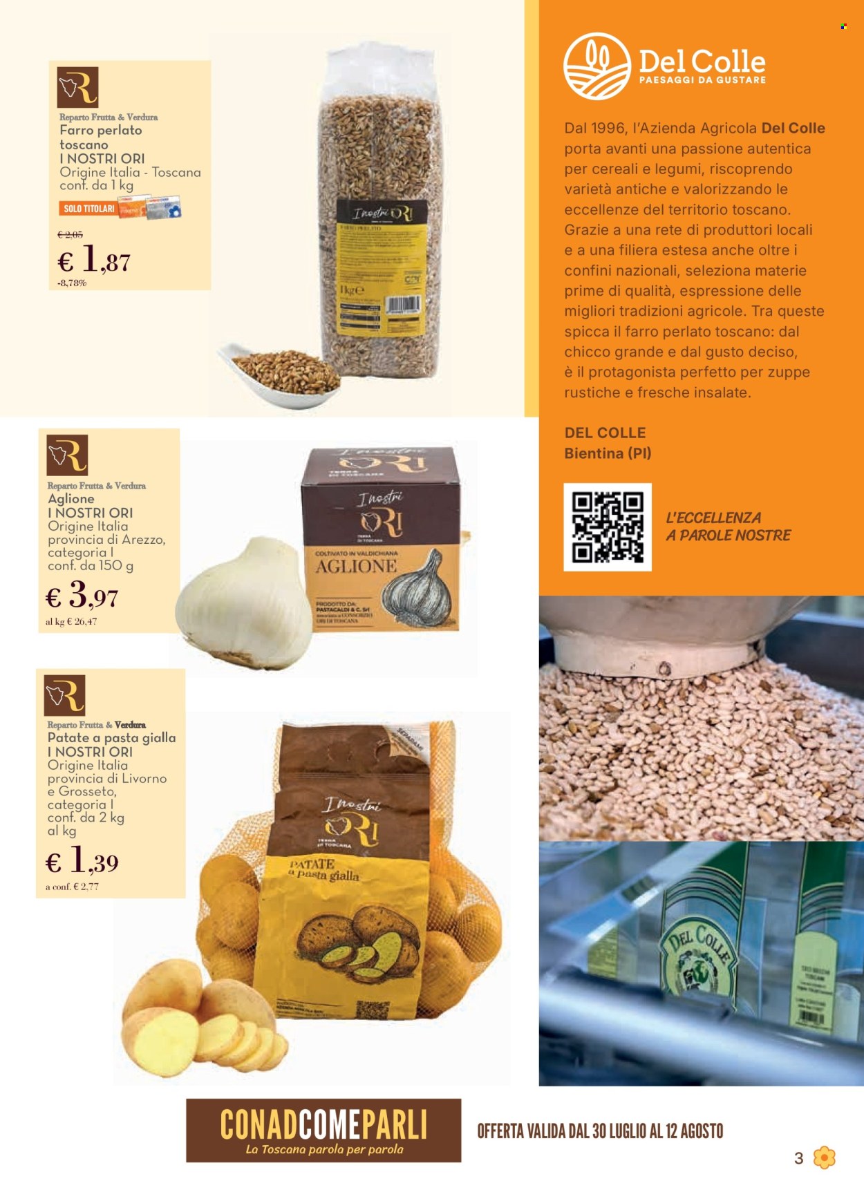Volantino Conad - 30/7/2026 - 12/8/2026. Pagina 3
