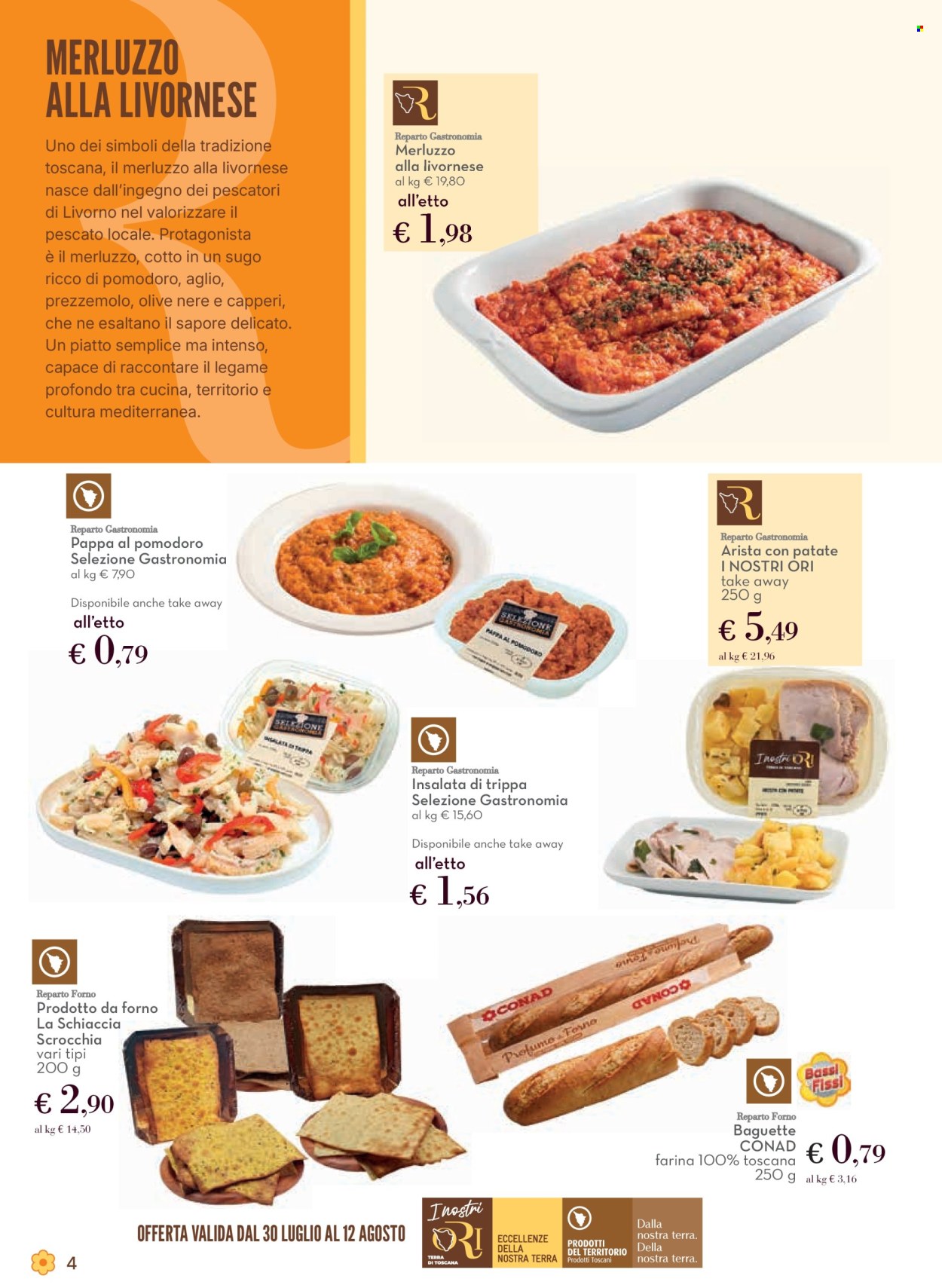 Volantino Conad - 30/7/2026 - 12/8/2026. Pagina 4