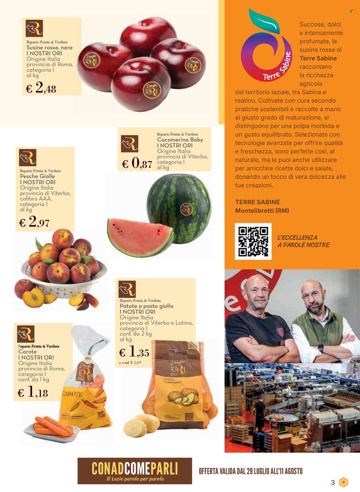 Volantino Conad - 30/7/2026 - 12/8/2026. Pagina 3
