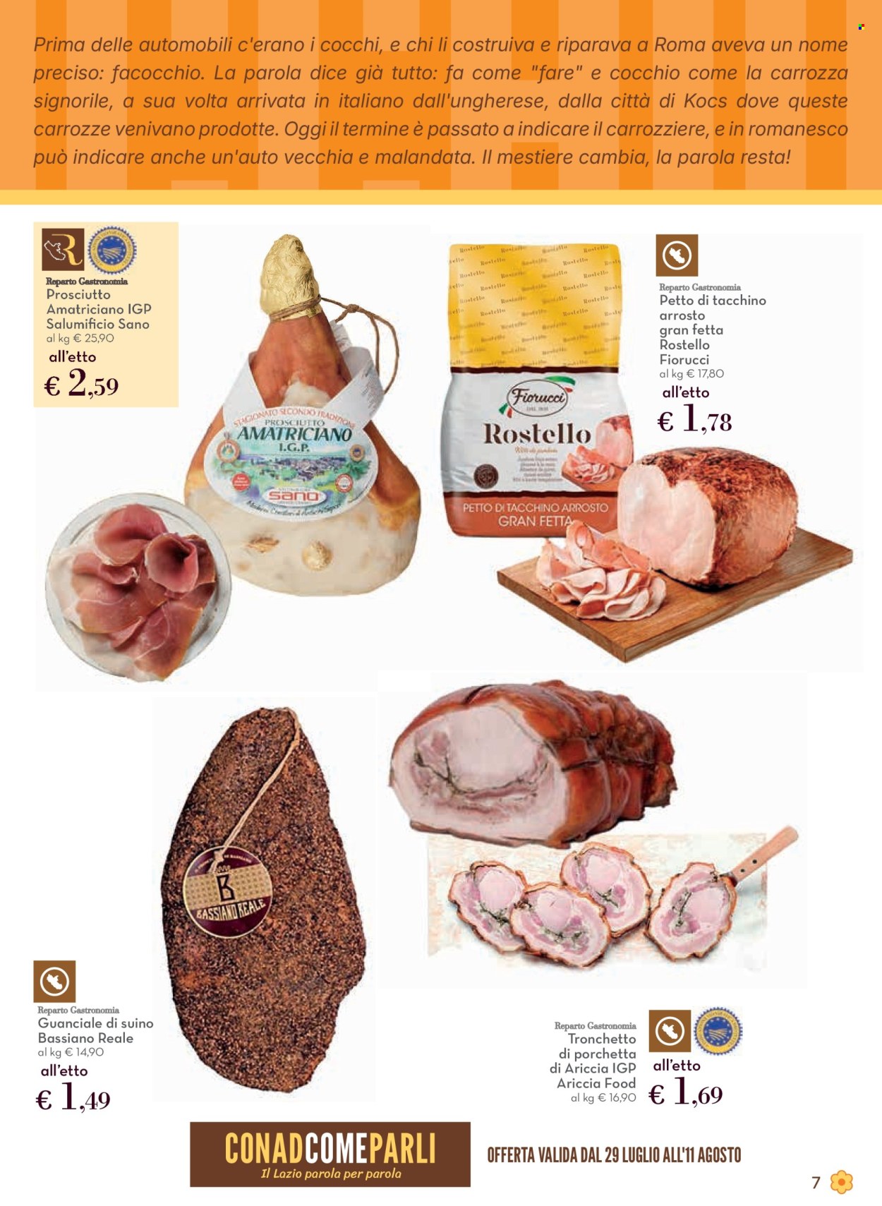 Volantino Conad - 30/7/2026 - 12/8/2026. Pagina 7