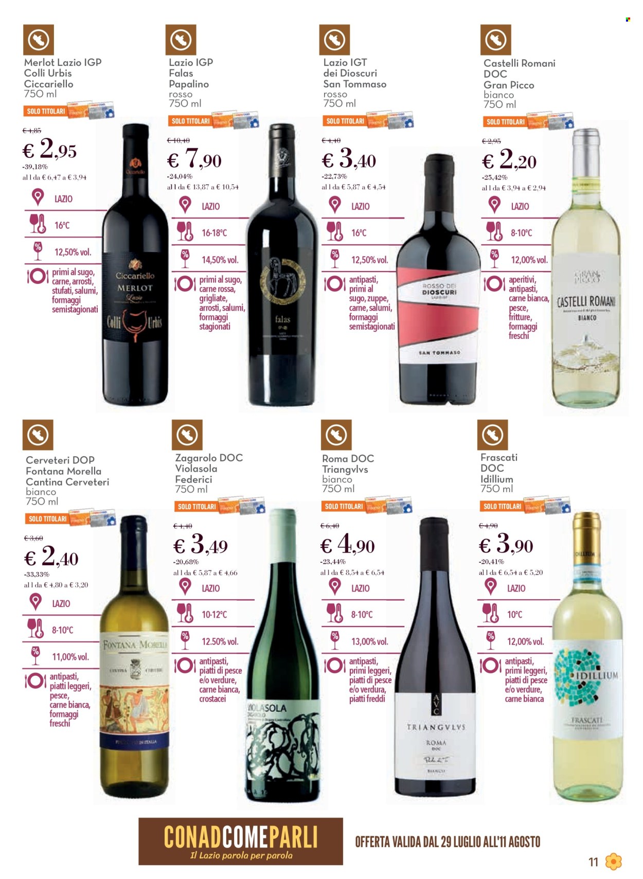 Volantino Conad - 30/7/2026 - 12/8/2026. Pagina 11