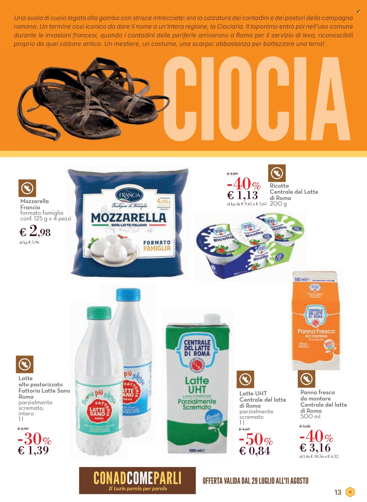 Volantino Conad - 30/7/2026 - 12/8/2026. Pagina 13