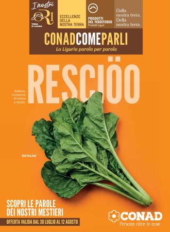 Volantino Conad - 30/7/2026 - 12/8/2026.