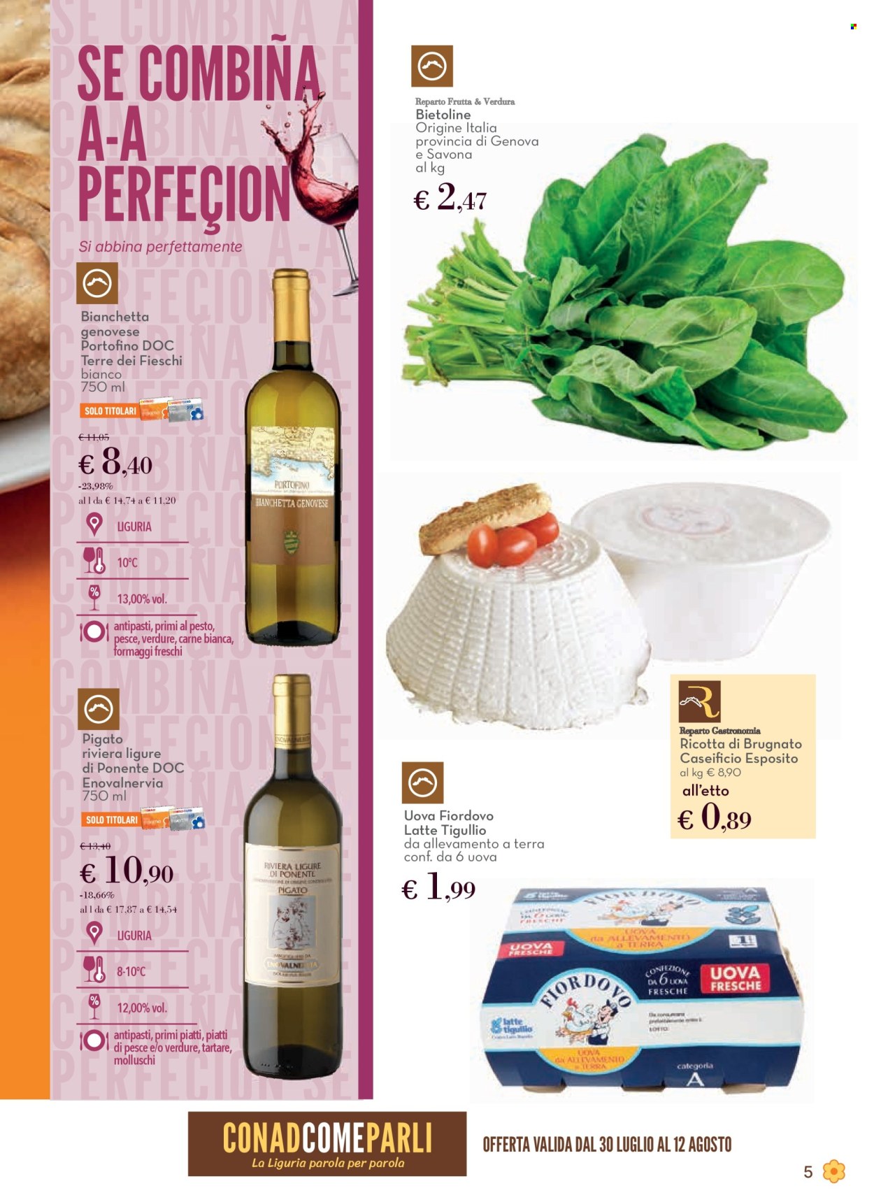 Volantino Conad - 30/7/2026 - 12/8/2026. Pagina 5