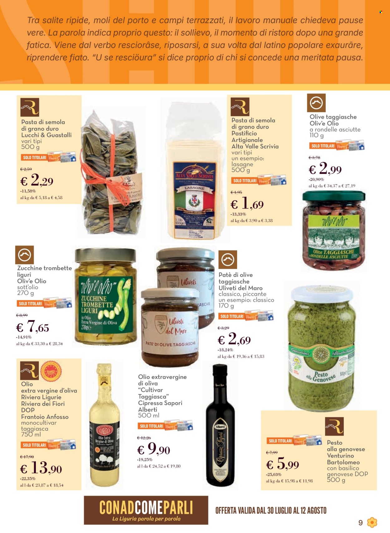 Volantino Conad - 30/7/2026 - 12/8/2026. Pagina 9