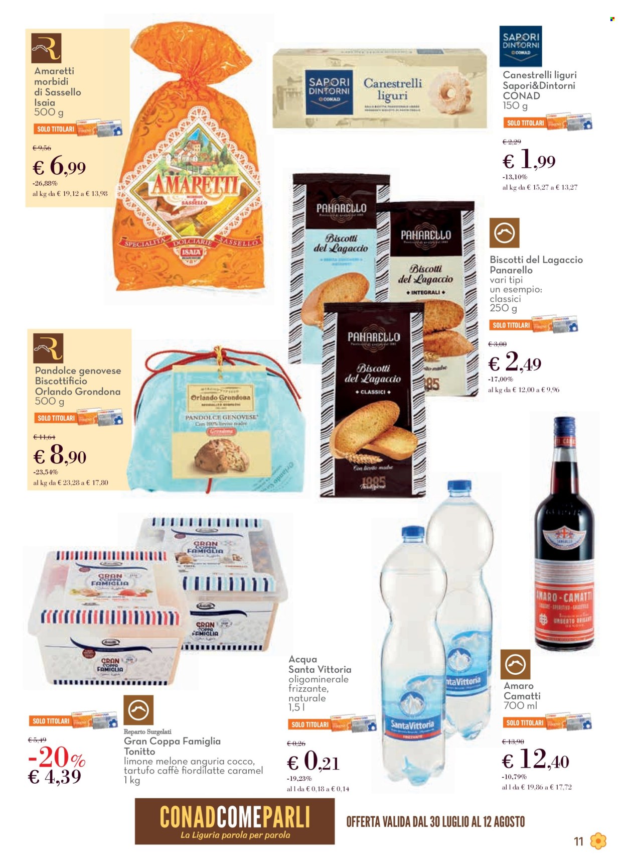 Volantino Conad - 30/7/2026 - 12/8/2026. Pagina 11