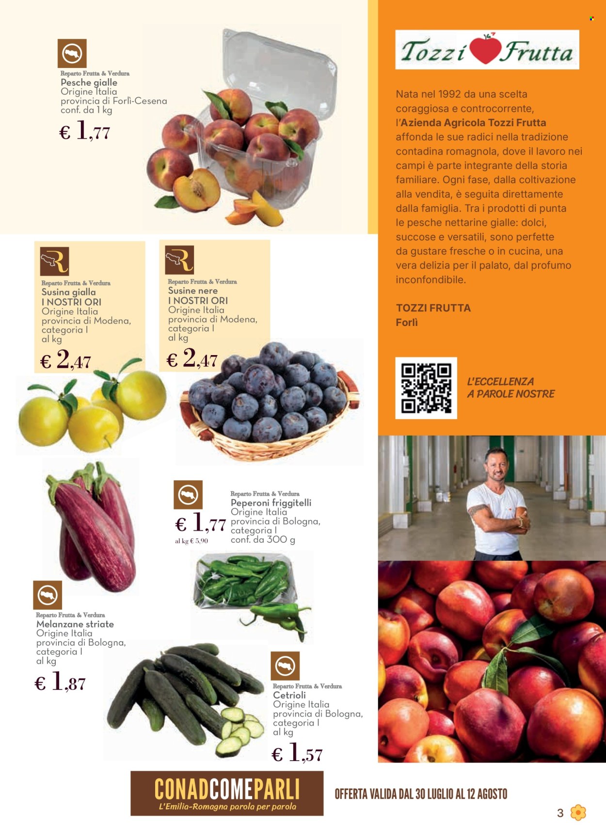 Volantino Conad - 30/7/2026 - 12/8/2026. Pagina 3