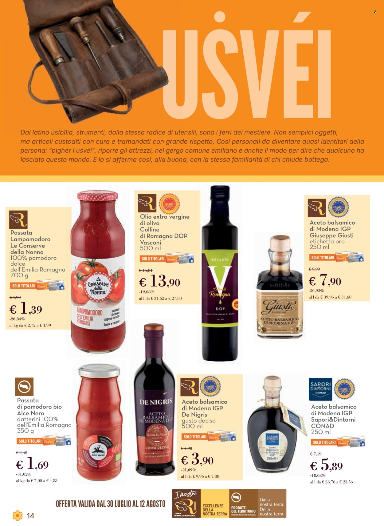 Volantino Conad - 30/7/2026 - 12/8/2026. Pagina 14