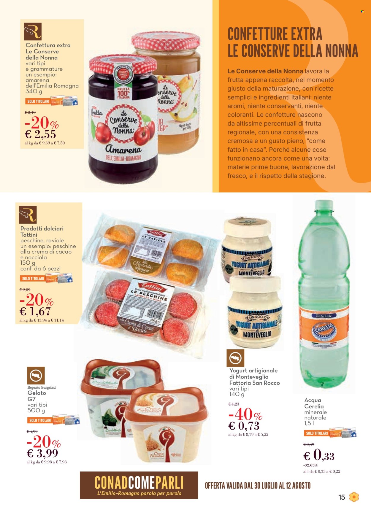 Volantino Conad - 30/7/2026 - 12/8/2026. Pagina 15