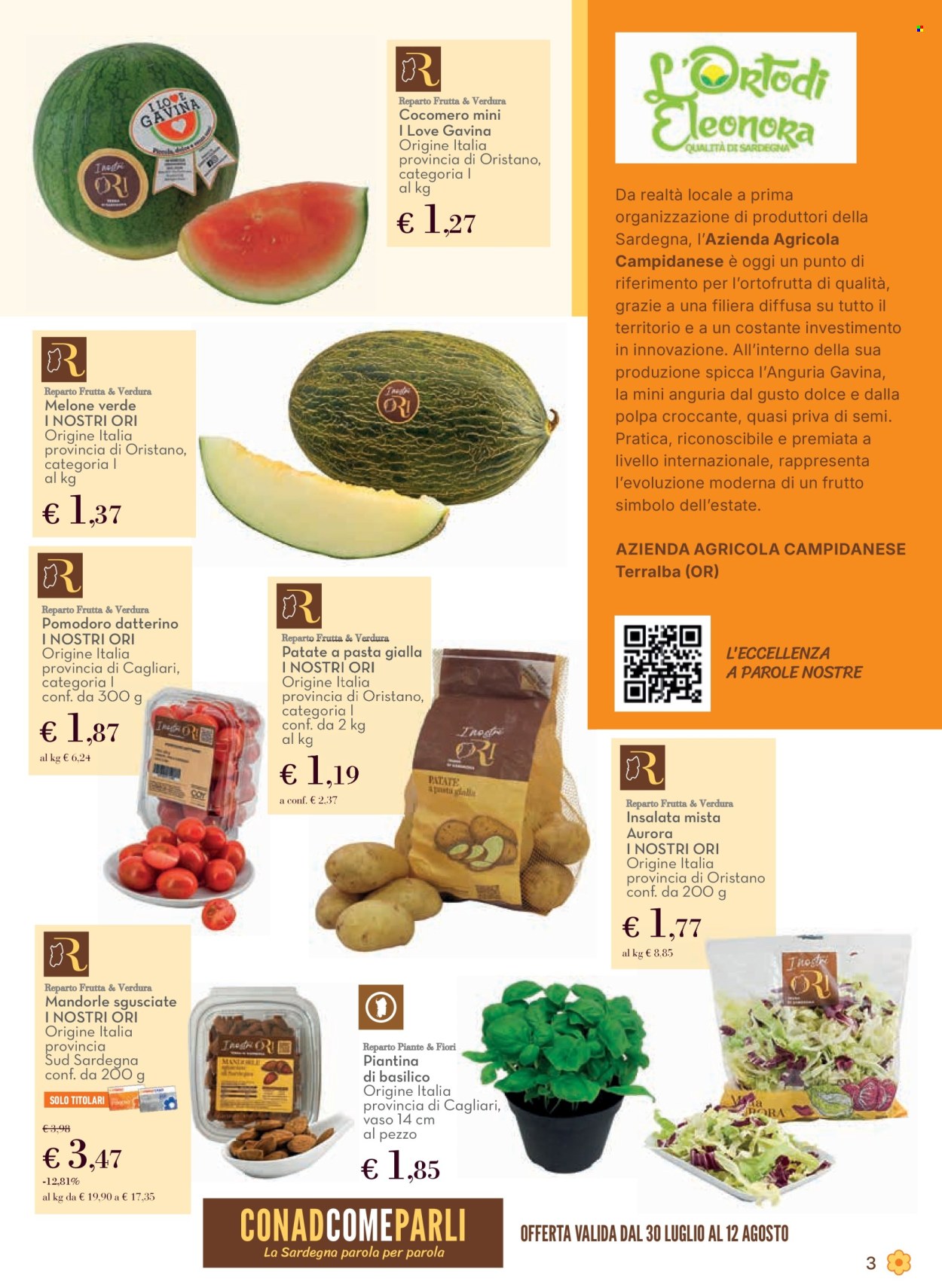 Volantino Conad - 30/7/2026 - 12/8/2026. Pagina 3