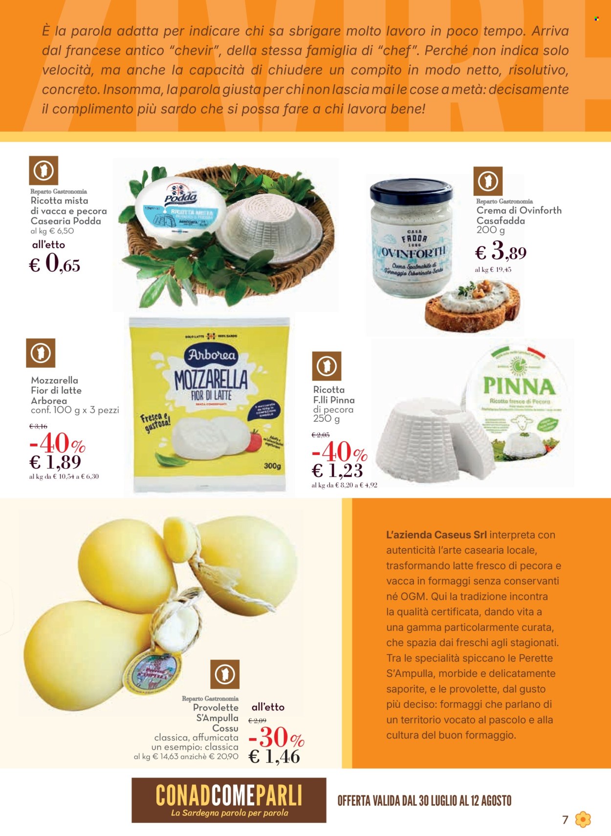 Volantino Conad - 30/7/2026 - 12/8/2026. Pagina 7